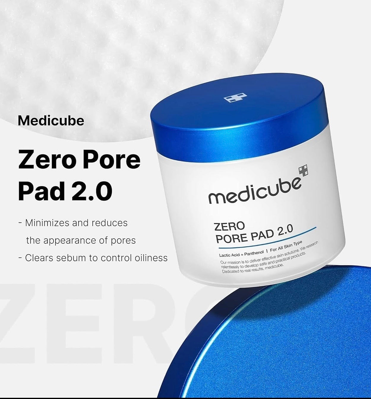 Medicube Zero Pore Pads 2.0 — 70 Pads (155g)