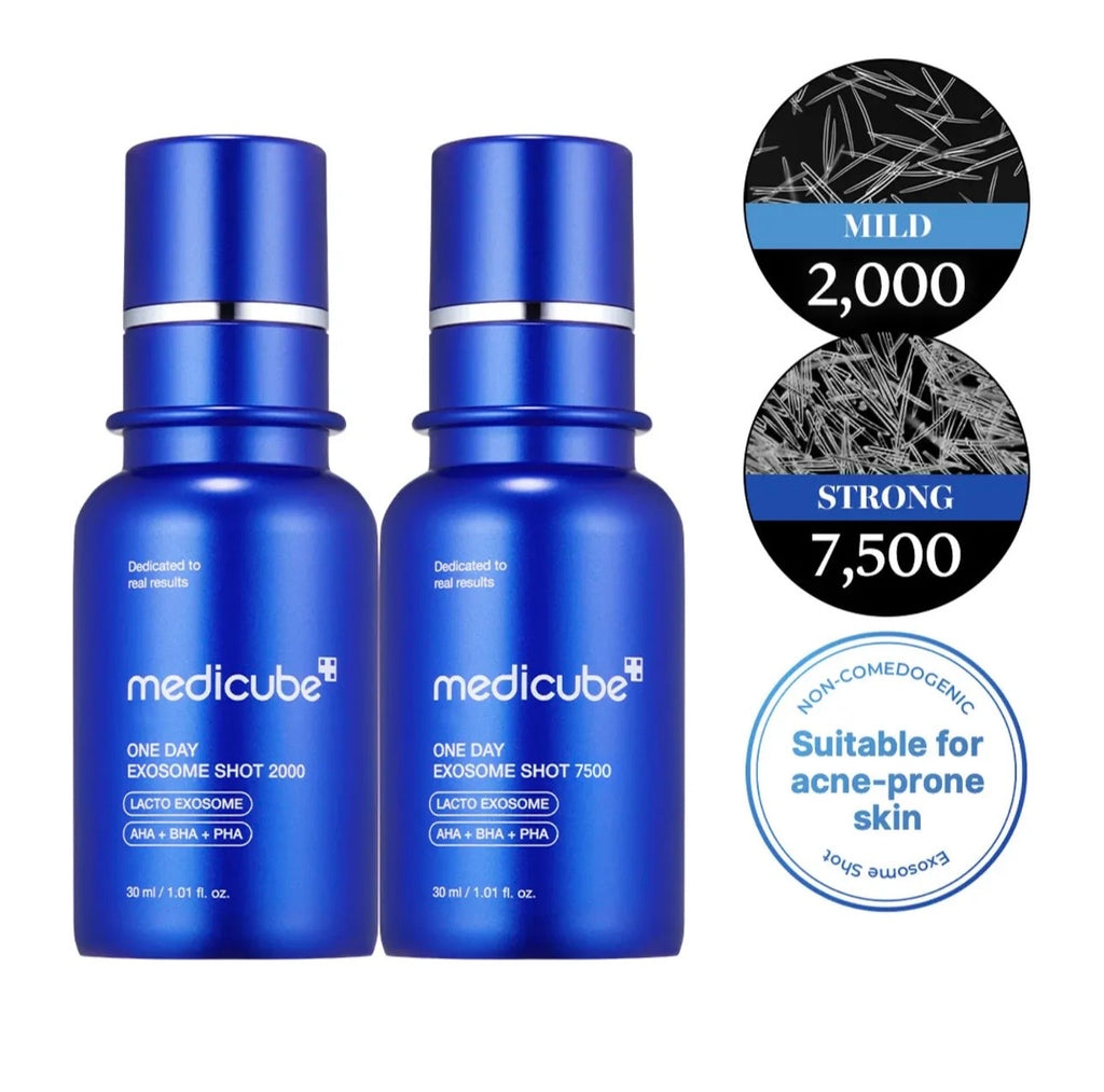Medicube One Day Exosome Shot Pore Ampoule 2000ppm — 30ml