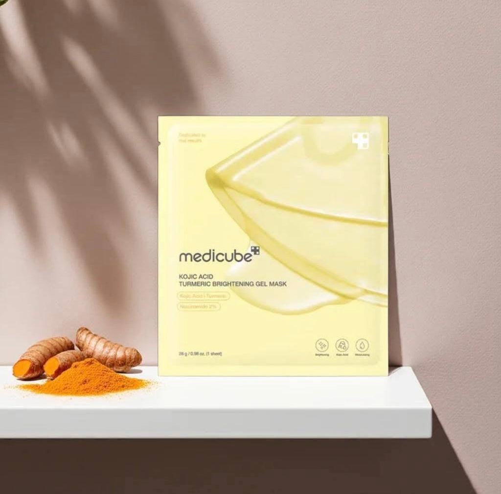 Medicube Kojic Acid & Turmeric Brightening Gel Mask — 4 x 28g