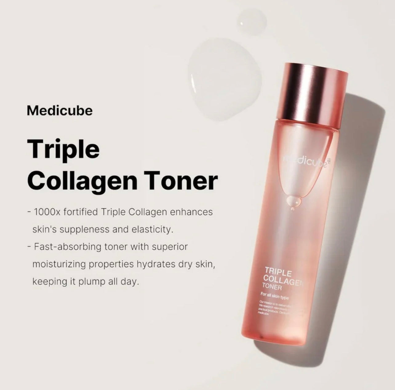 Medicube Triple Collagen Toner 4.0 — 140ml